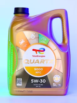 Quartz 9000 NFC моторное масло 5W30 синтетическое 5л Total 120384113 купить за 4 993 ₽ в интернет-магазине Wildberries