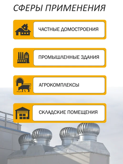 ROTADO Турбодефлектор ТД160, серый графит, серый, фото 3