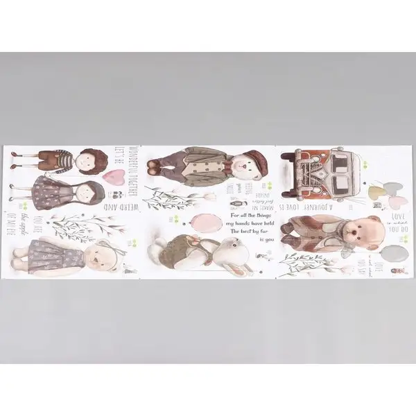 Наклейка Ретро.Игрушки 92*41,5 см