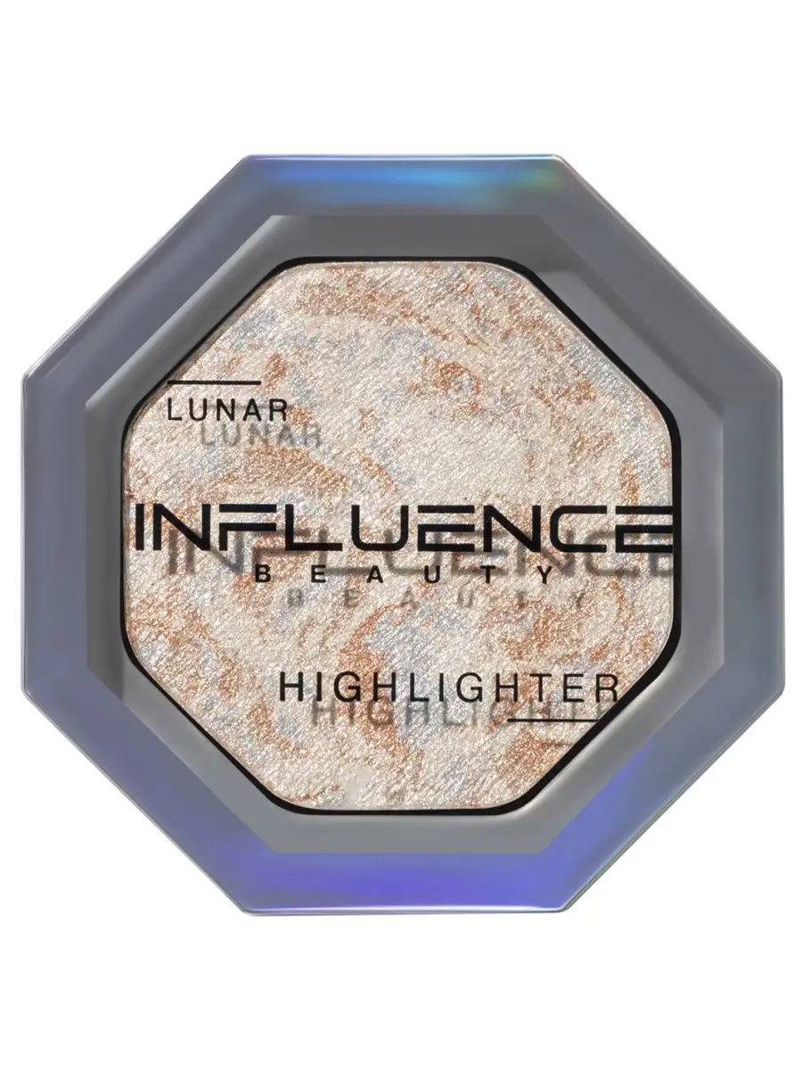 Хайлайтер для лица сухой с блеском influence Lunar белый Influence Beauty  120875522 купить за 655 ₽ в интернет-магазине Wildberries