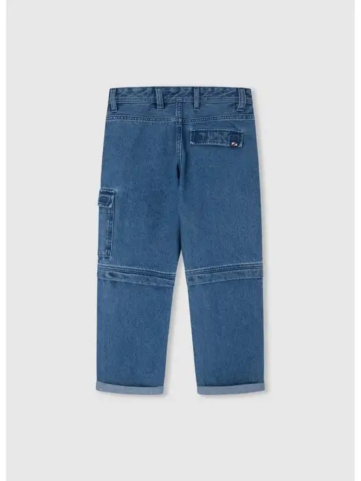 PEPE JEANS LONDON Джинсы подростковые школьные, синий, фото 2