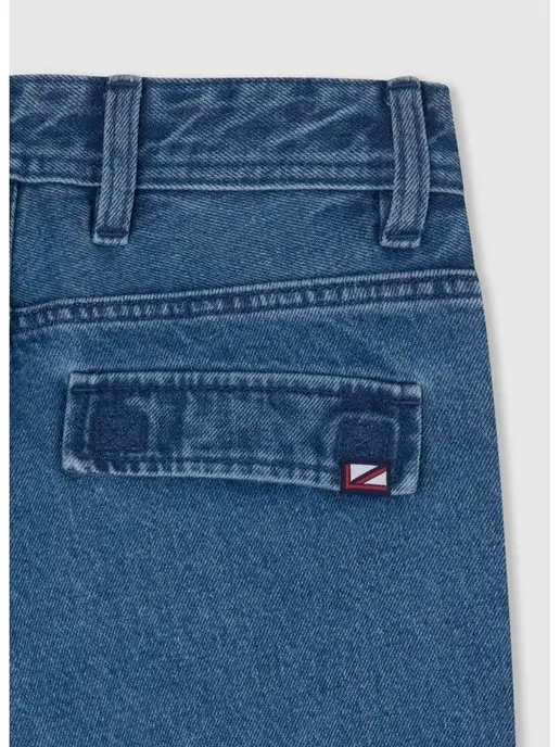 PEPE JEANS LONDON Джинсы подростковые школьные, синий, фото 4