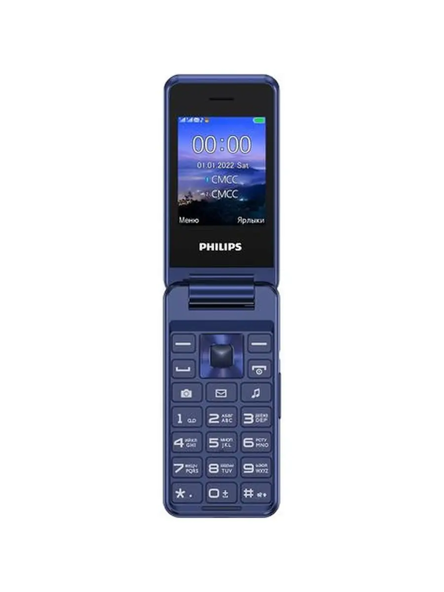 Мобильный телефон Philips Xenium E2601 Blue Philips 120960423 купить за 2  541 ₽ в интернет-магазине Wildberries