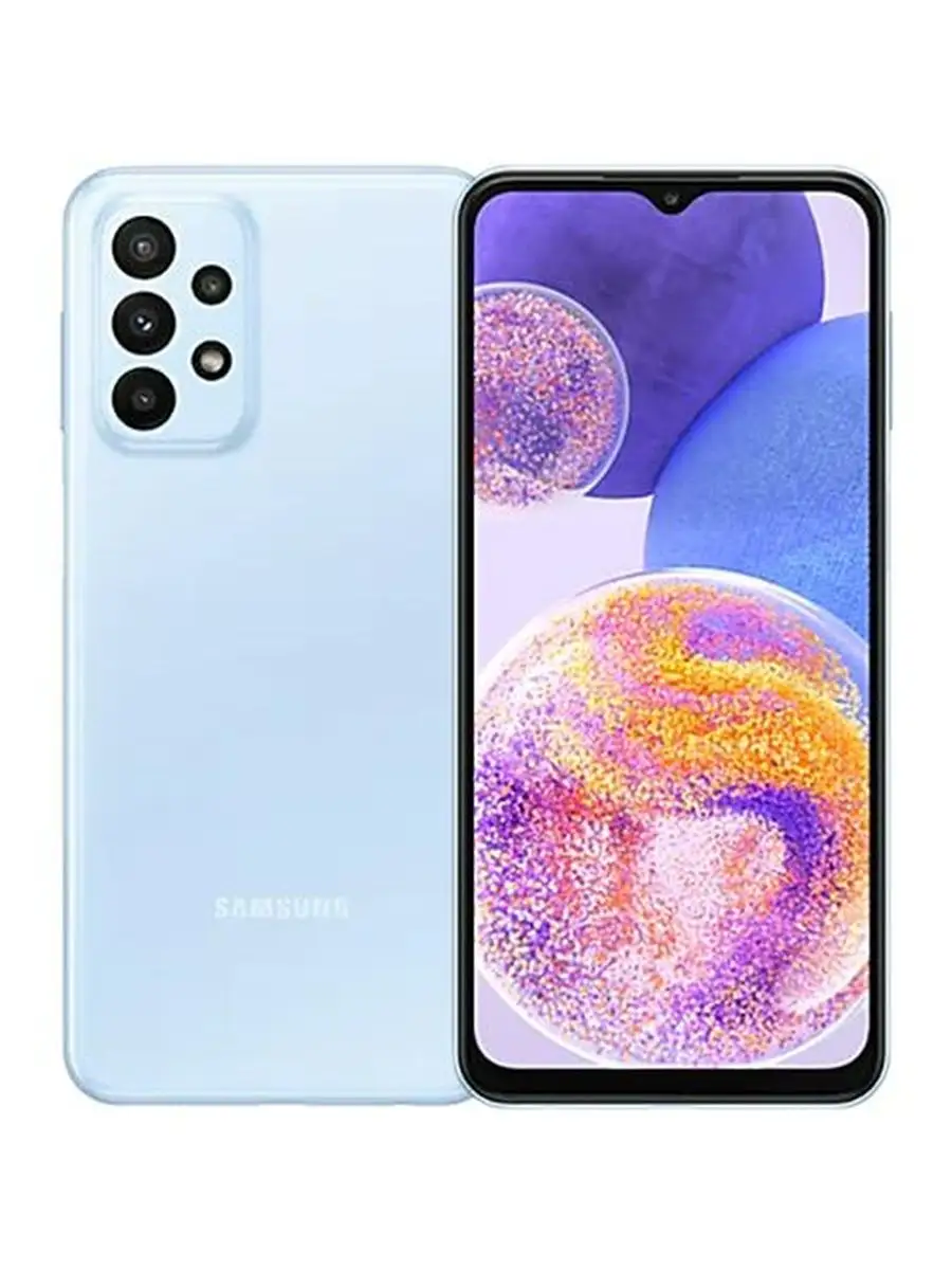 Смартфон Samsung Galaxy A23 SM-A235 6/128GB Blue Samsung 120968592 купить в  интернет-магазине Wildberries