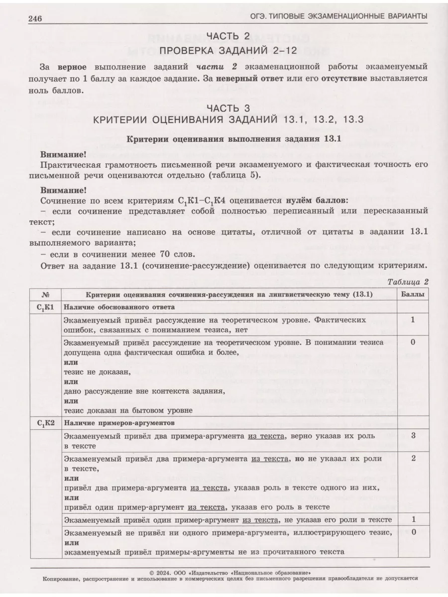 ОГЭ-2024 Русский язык 36 вариантов ФИПИ Цыбулько Дощинский Национальное  Образование 121023120 купить в интернет-магазине Wildberries