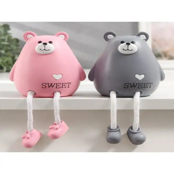 Фигурки 2шт «Медвежата» 10,8х7,7х9,5 см