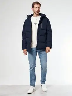 Пуховик зимний с капюшоном Urban fashion for men 121063622 купить за 2 323 ₽ в интернет-магазине Wildberries