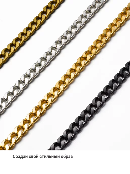 JewelryMeverly Цепочка для сумки с карабином, желтый, фото 7