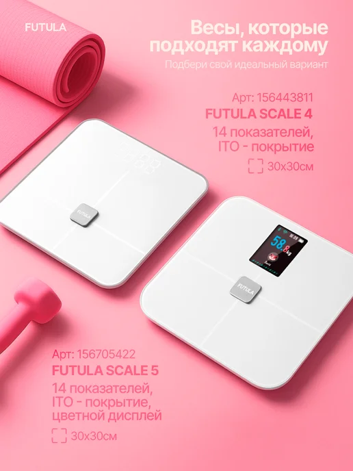 Весы напольные умные, электронные Futula Smart Scale 3, белые, 180 кг, фото 4