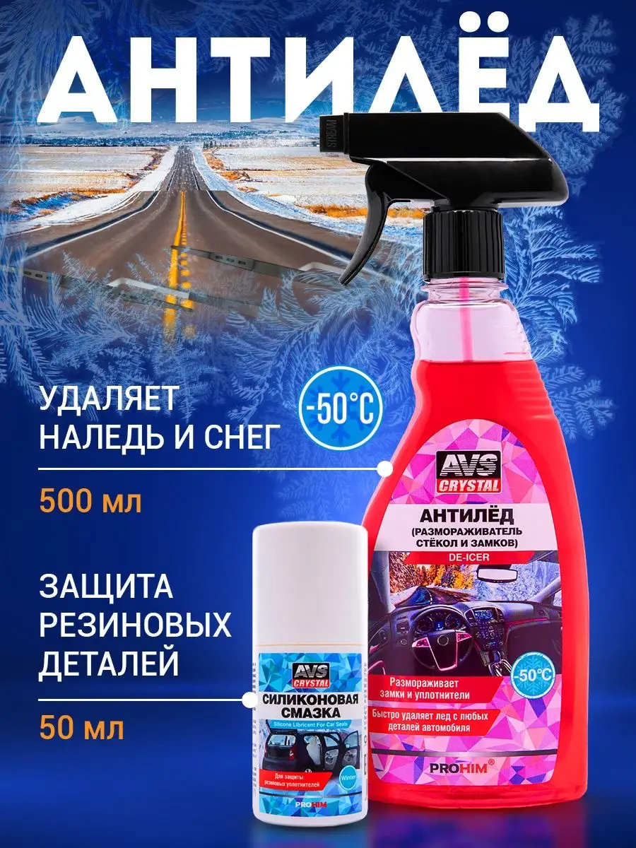 Зимний набор автохимии для авто, антилед и смазка minimani 122048559 купить  за 489 ₽ в интернет-магазине Wildberries