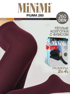 Колготки PIUMA 260 den теплые, с флисом, микрофибра Minimi 122060829 купить за 1 175 ₽ в интернет-магазине Wildberries