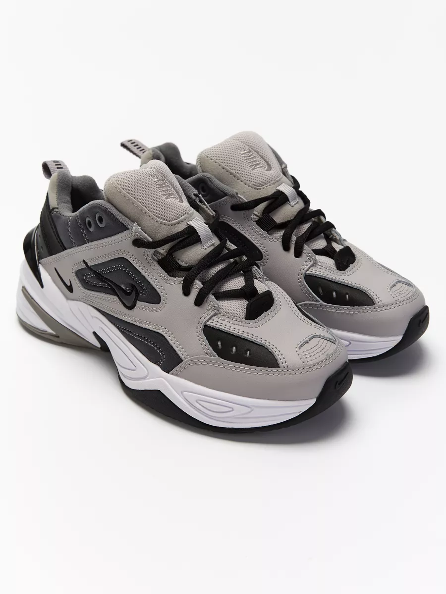 Nike black and white m2k tekno trainers on sale