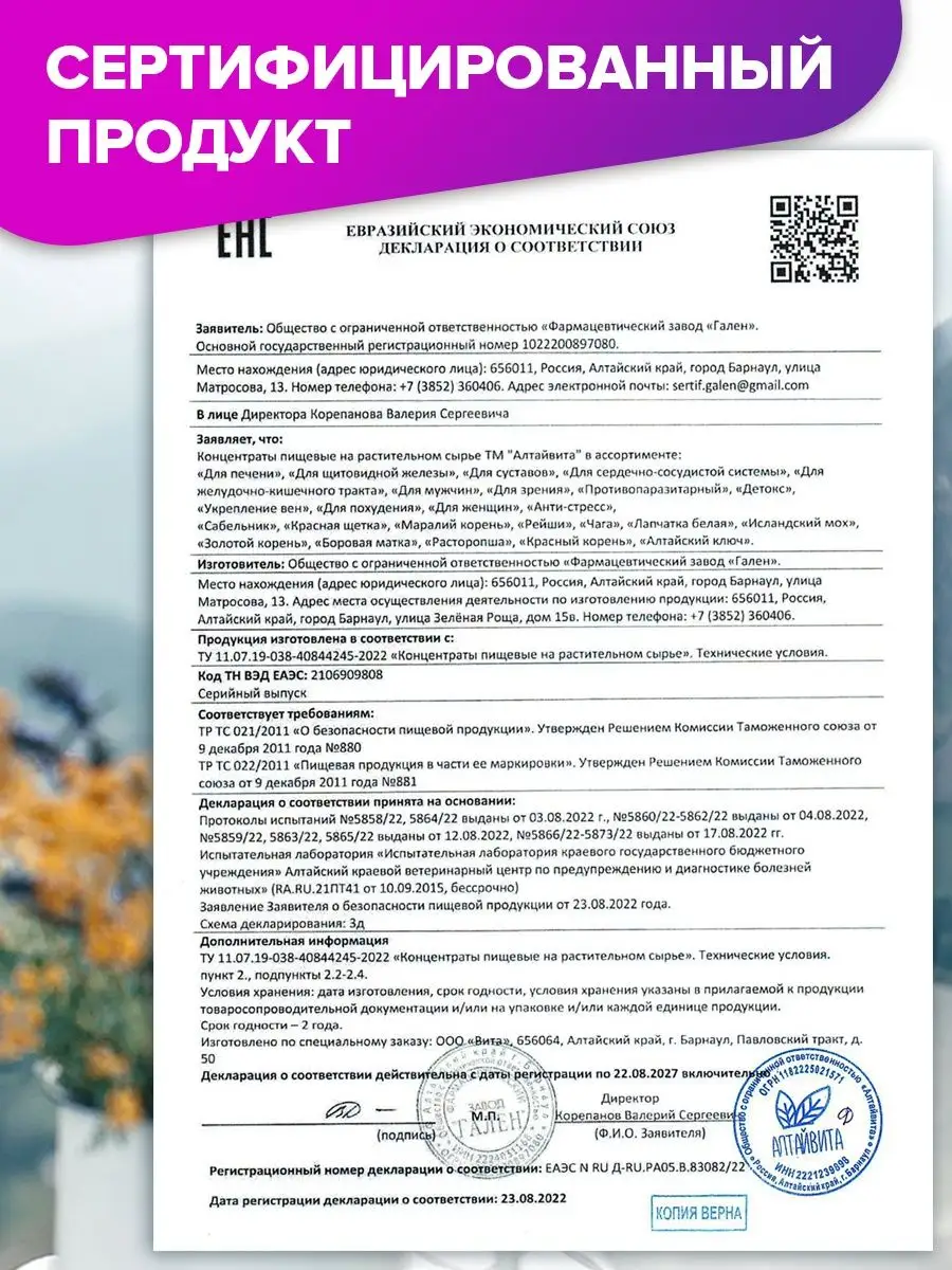 Гриб Рейши для иммунитета, 60 капсул ALTAIVITA 122152746 купить за 684 ₽ в  интернет-магазине Wildberries