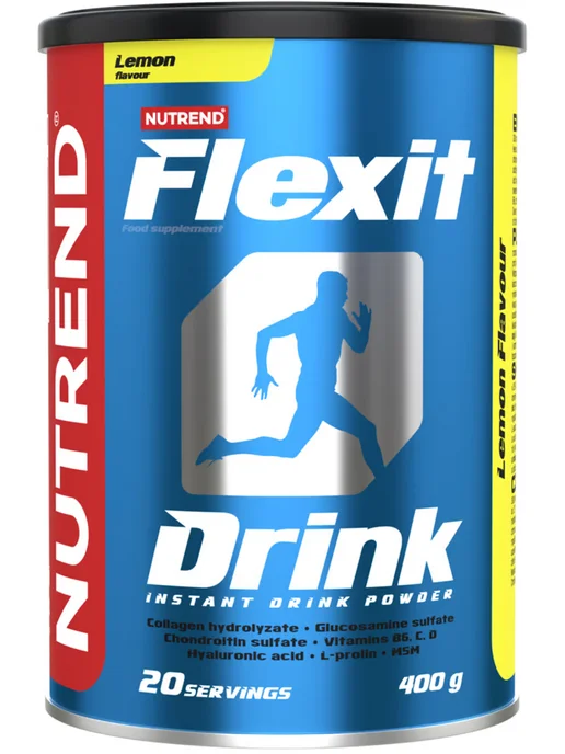 NUTREND Суставы Flexit Drink 400 г, Лимон, 400 г, фото 3