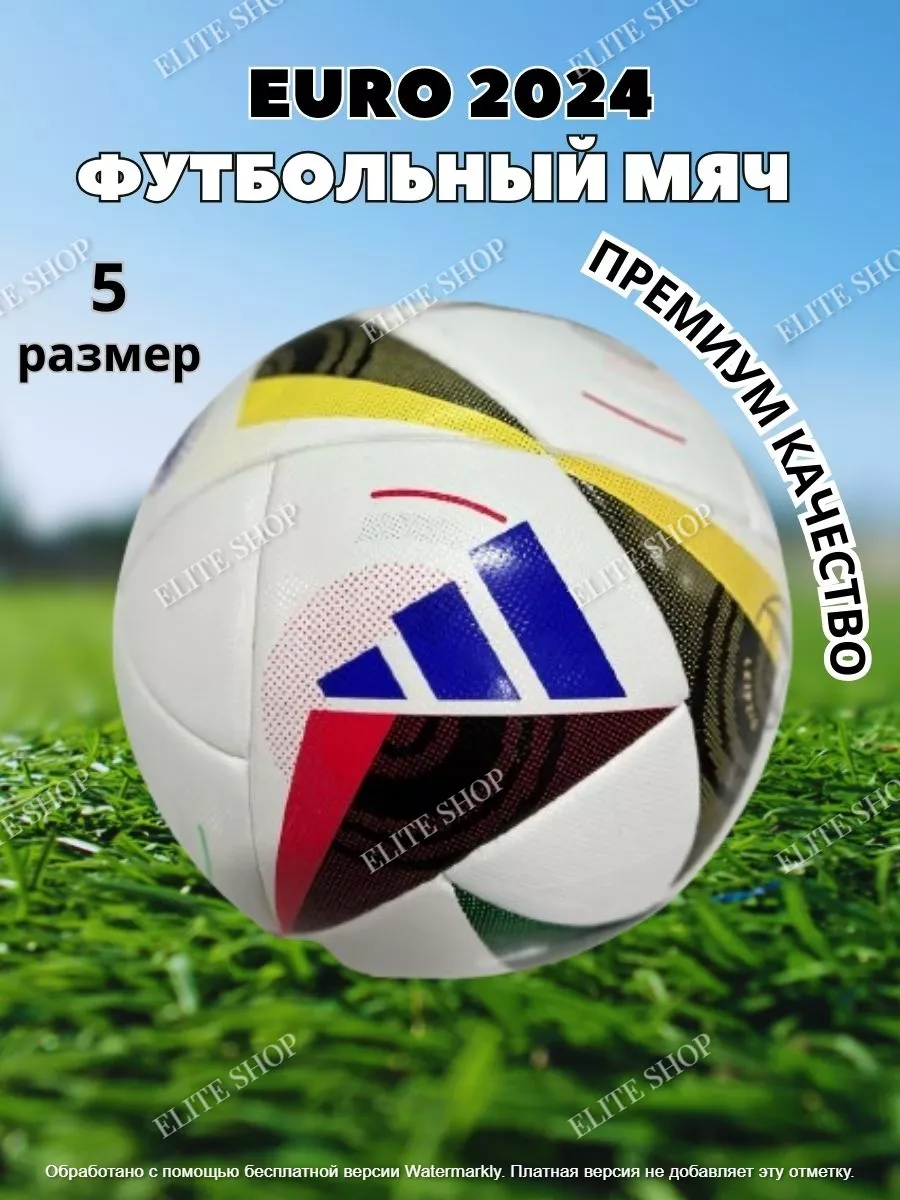 Мяч футбольный профессиональный BALL EURO 2024 122162094 купить за 1 598 ₽  в интернет-магазине Wildberries