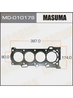 Прокладка Головки блока - 1ZZ-FE- трехслойная (металл-эласто Masuma 122187407 купить за 2 317 ₽ в интернет‑магазине Wildberries
