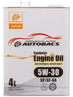 AUTOBACS Synthetic Engine Oil 5W-30 4л AUTOBACS 122208569 купить за 3 866 ₽ в интернет-магазине Wildberries