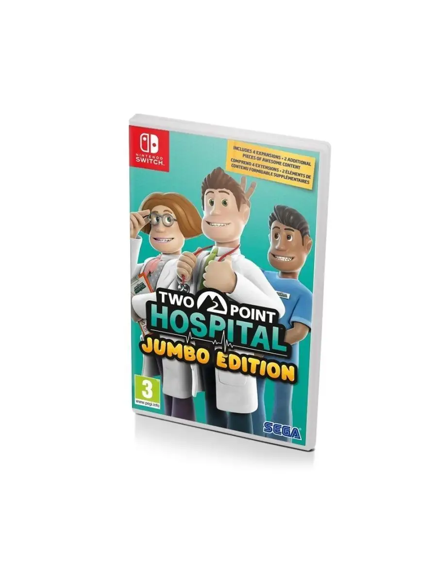 Игра Two Point Hospital Jumbo (Switch) ULTRAGAMER 122299567 купить за 2 830  ₽ в интернет-магазине Wildberries