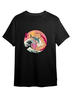Парные футболки Кот Японский стиль Азия Nuobi Street 122326579 купить за 1 085 ₽ в интернет-магазине Wildberries