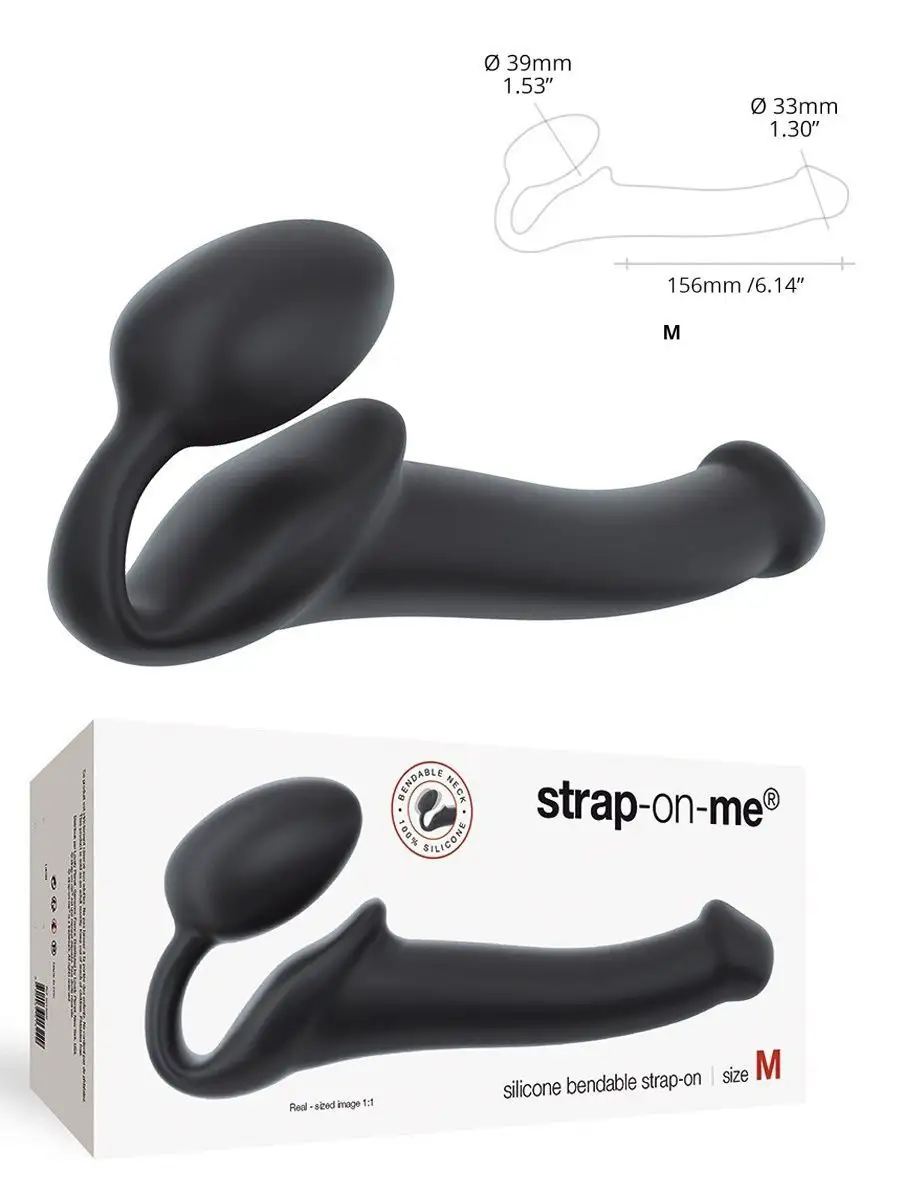 Страпон анатомический безремневой реалистичный, M Strap-on-me 122486520  купить за 4 867 ₽ в интернет-магазине Wildberries