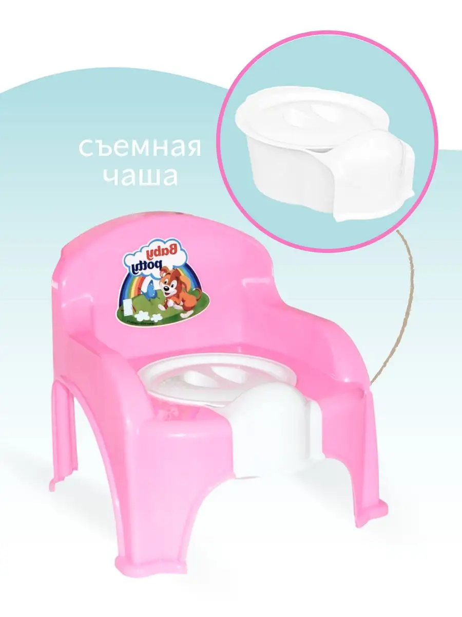 Горшок-стульчик детский POLLY (9) С13820 Полимербыт