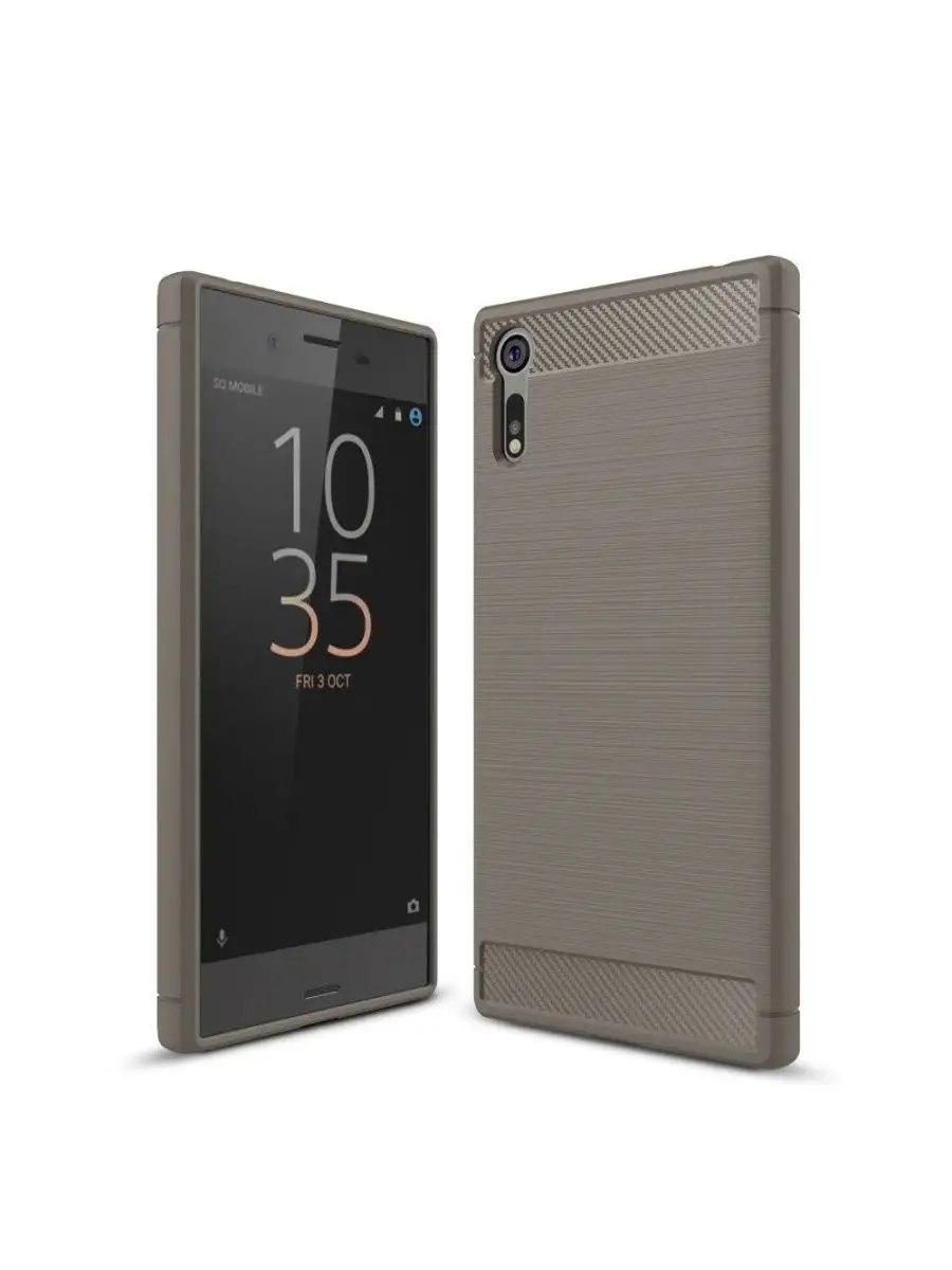 Чехол Carbon Fibre для Sony Xperia XZ / XZs (серый) Gcell Electronics  Company Limited 122738916 купить за 318 ₽ в интернет-магазине Wildberries