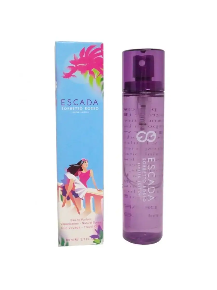 Escada rosso. Духи Sorbetto Rosso Limited Edition. Escada Sorbetto Rosso. Escada Sorbetto Rosso женский. Эскада 80 мл.