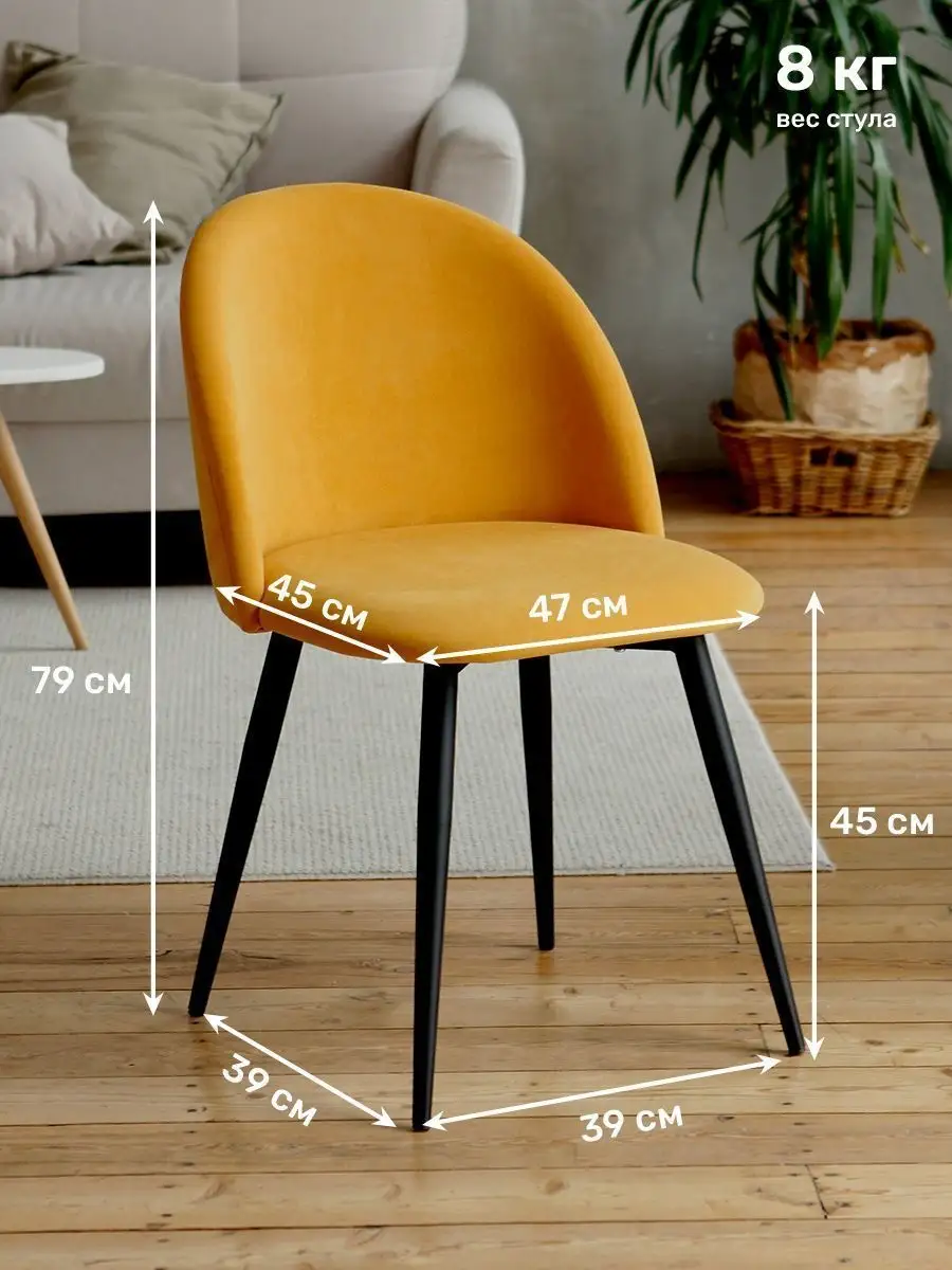 Основные виды стульев