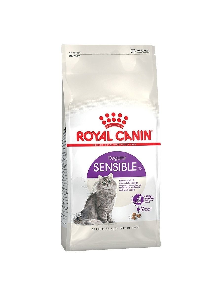 Сухой royal canin sensible