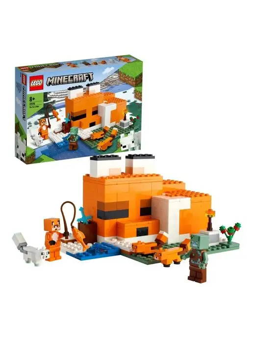 LEGO 21178 Minecraft Лисья хижина