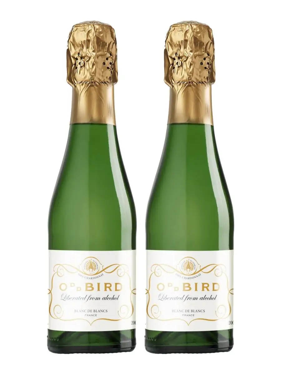 Вино игристое Blanc de Blancs 200мл х 2шт