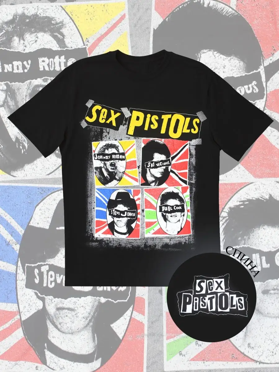 Футболка Sex pistols / Секс Пистолс DREAMS FAMILY BRAND 123072191 купить за  642 ₽ в интернет-магазине Wildberries