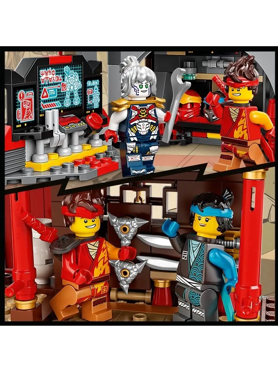 71767 LEGO Ninjago Храм Ниндзя Додзe LEGO 123072832 купить в  интернет-магазине Wildberries