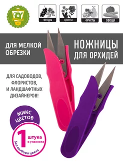 Ножницы для орхидей маленькие для цветов GARDEN SHOW 123087191 купить за 140 ₽ в интернет-магазине Wildberries