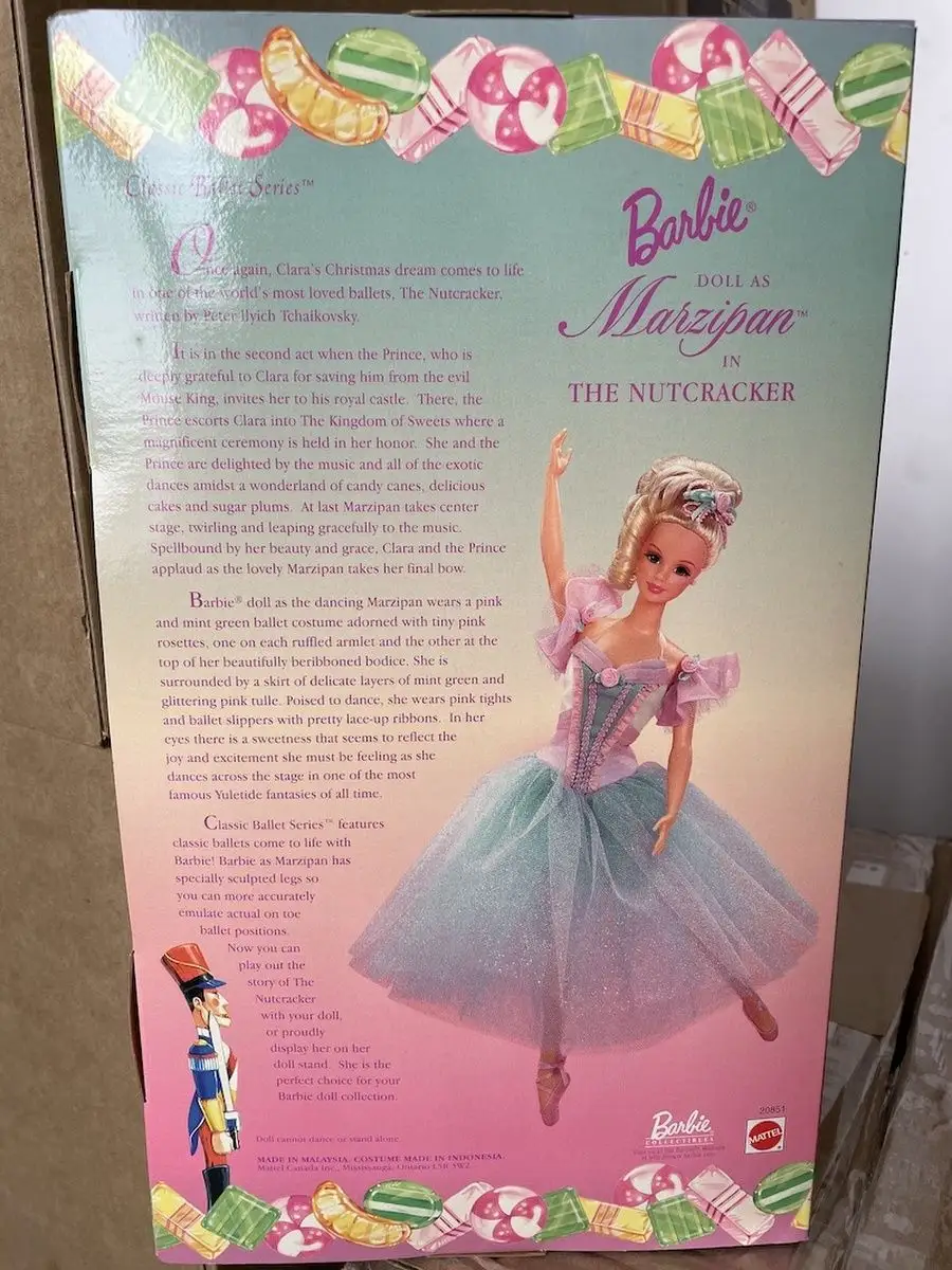 Барби балерина (Марципан из Щелкунчика) Barbie 123105836 купить в  интернет-магазине Wildberries