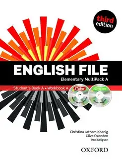 English File 3 ed Elementary MultiPACK A первая часть Oxford University Press 123107043 купить за 977 ₽ в интернет-магазине Wildberries