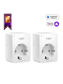 Умная Wi-Fi розетка Tapo P100 (2-pack) TP-Link 123123135 купить за 1 841 ₽ в интернет-магазине Wildberries