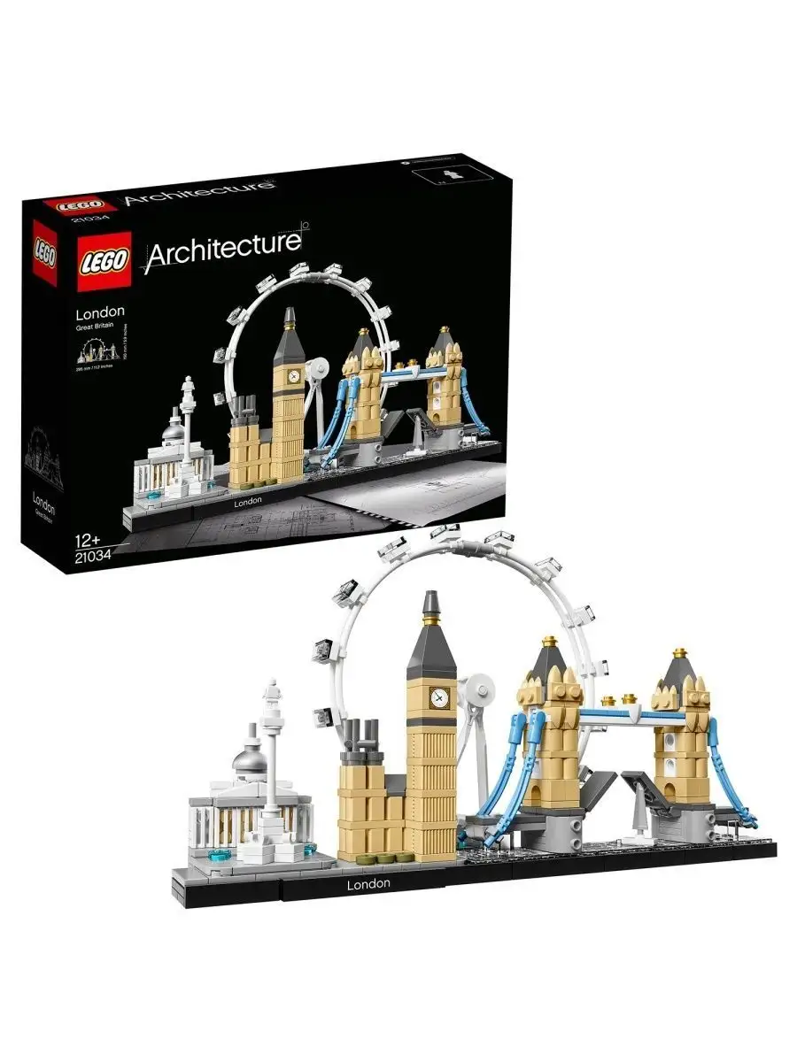 Конструктор Architecture London Лондон 468 деталей Lego. 123301716 купить в  интернет-магазине Wildberries