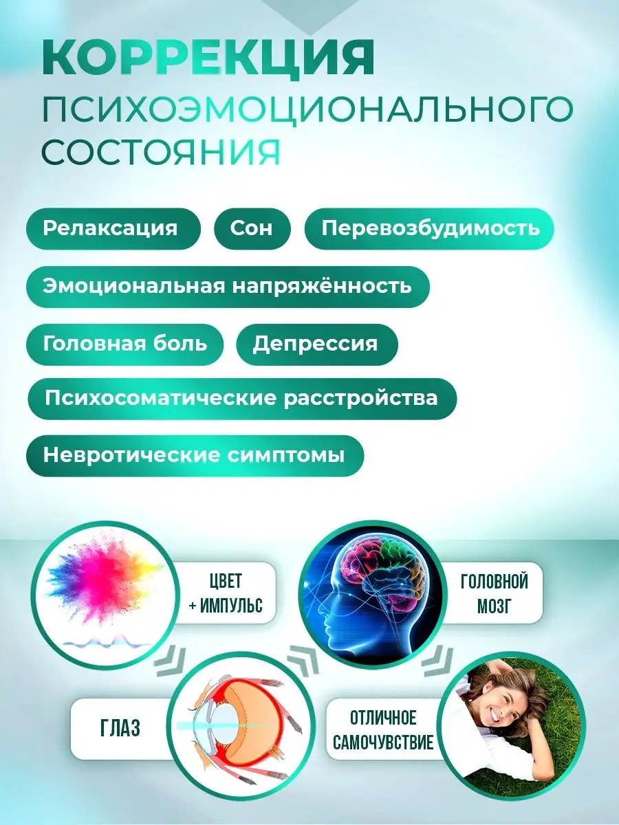 Медицинский прибор Vizion для сна и улучшения зрения SELFDOCS 123352327  купить за 35 990 ₽ в интернет-магазине Wildberries