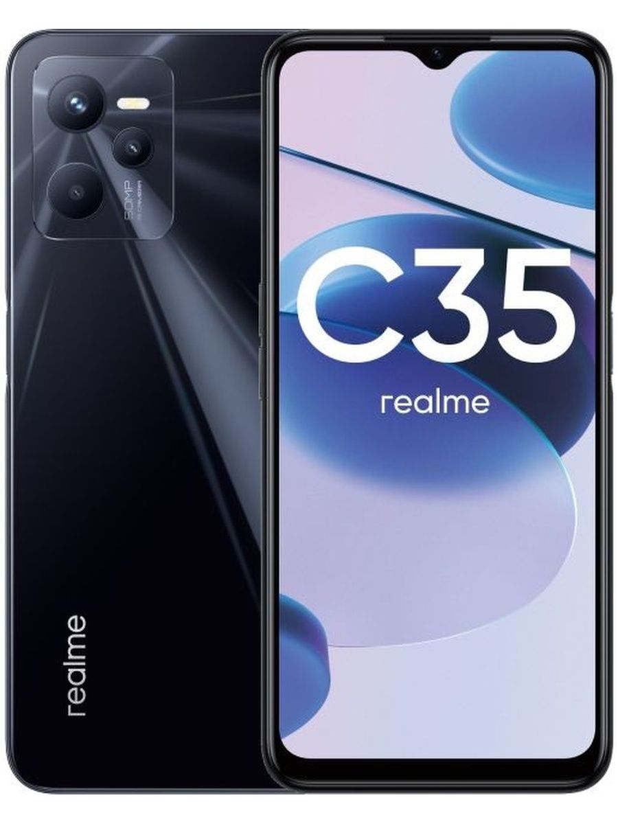 Смартфон realme C35 4/128GB Realme 123365690 купить в интернет-магазине  Wildberries