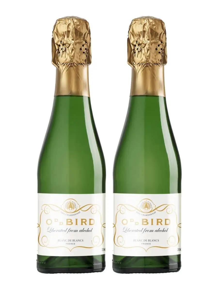 Вино игристое Blanc de Blancs 200мл х 2шт