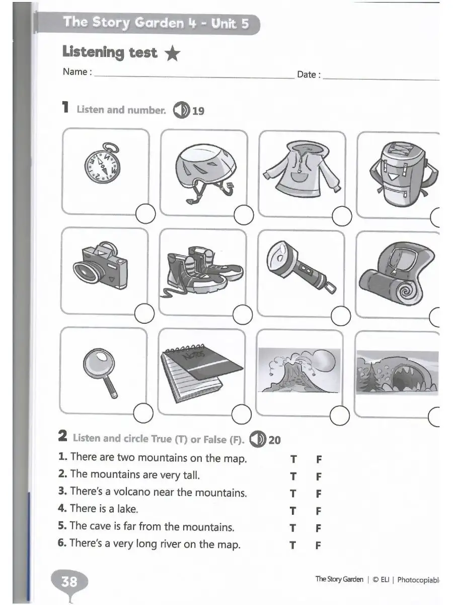 STORY GARDEN 4-5:Photocop. Worksheets ELI English 123417277 купить за 1 159  ₽ в интернет-магазине Wildberries