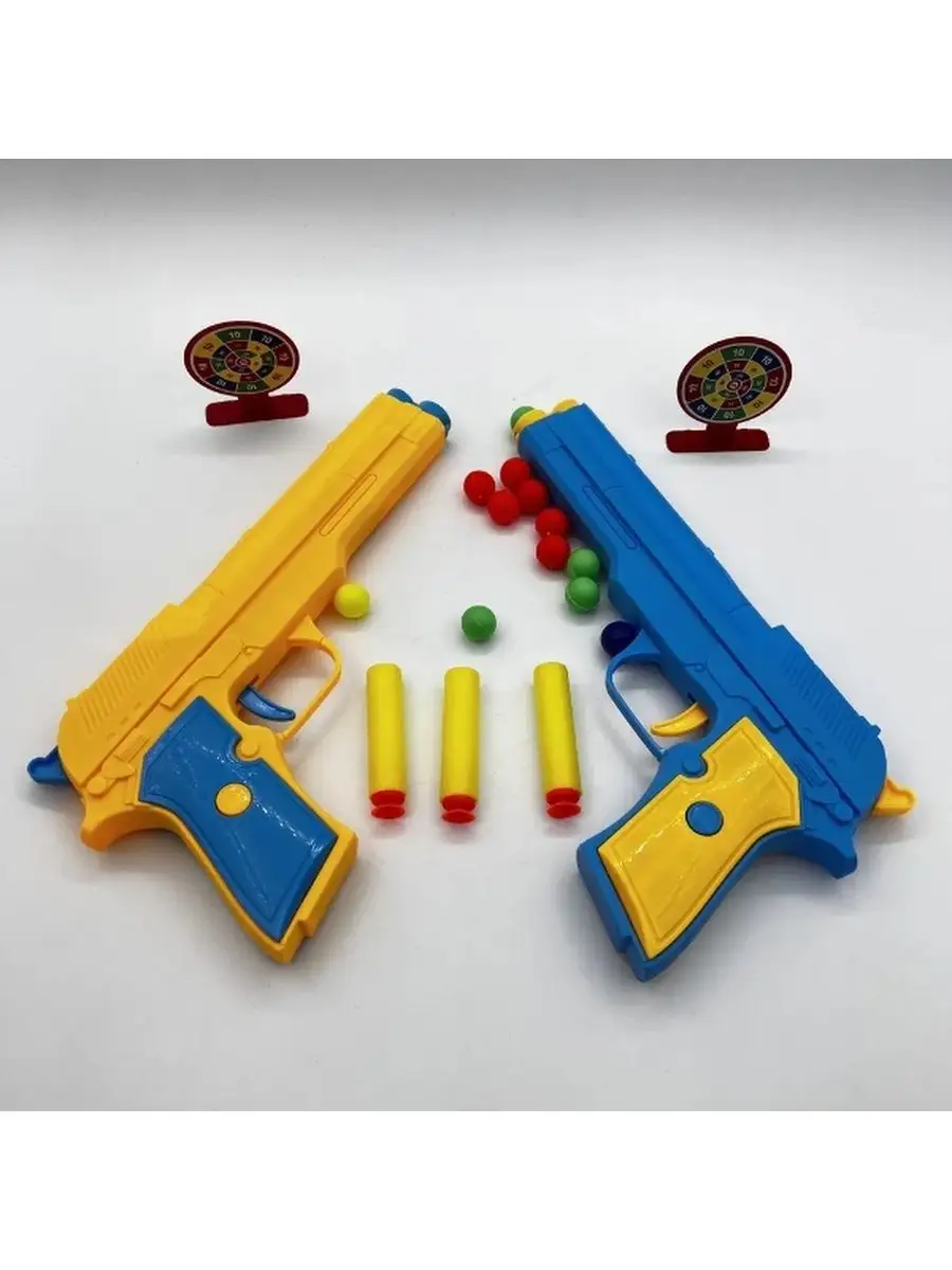 Пистолет с шариками/Shoot Gun Игрушечное оружие 123435720 купить за 729 ₽ в  интернет-магазине Wildberries