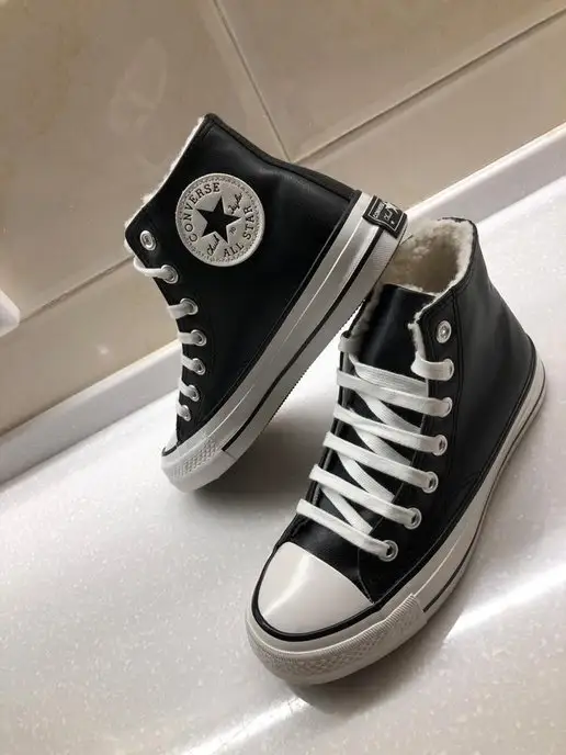 Converse plateforme haute noire hot sale