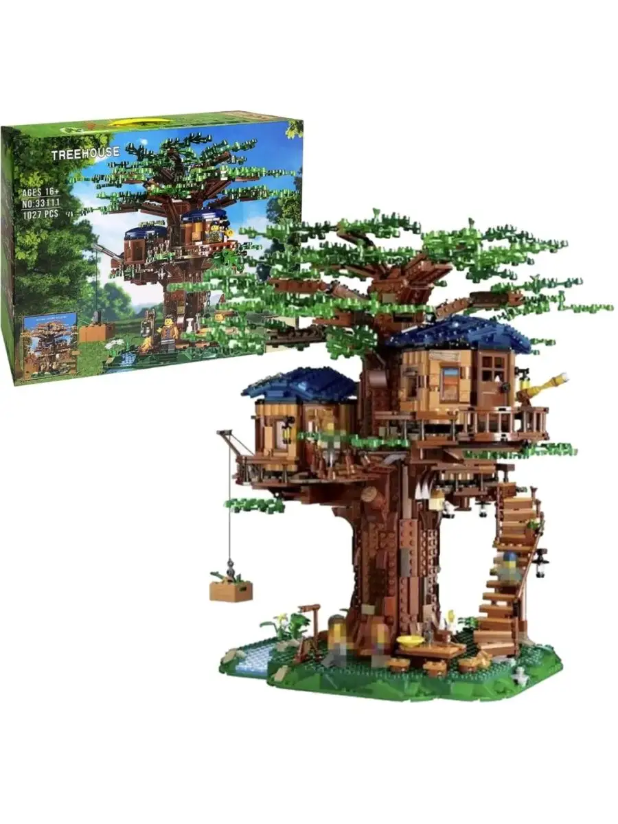 Конструктор Creator Tree House Домик на дереве аналог LEGO Конструируй и  Собирай 123655333 купить в интернет-магазине Wildberries