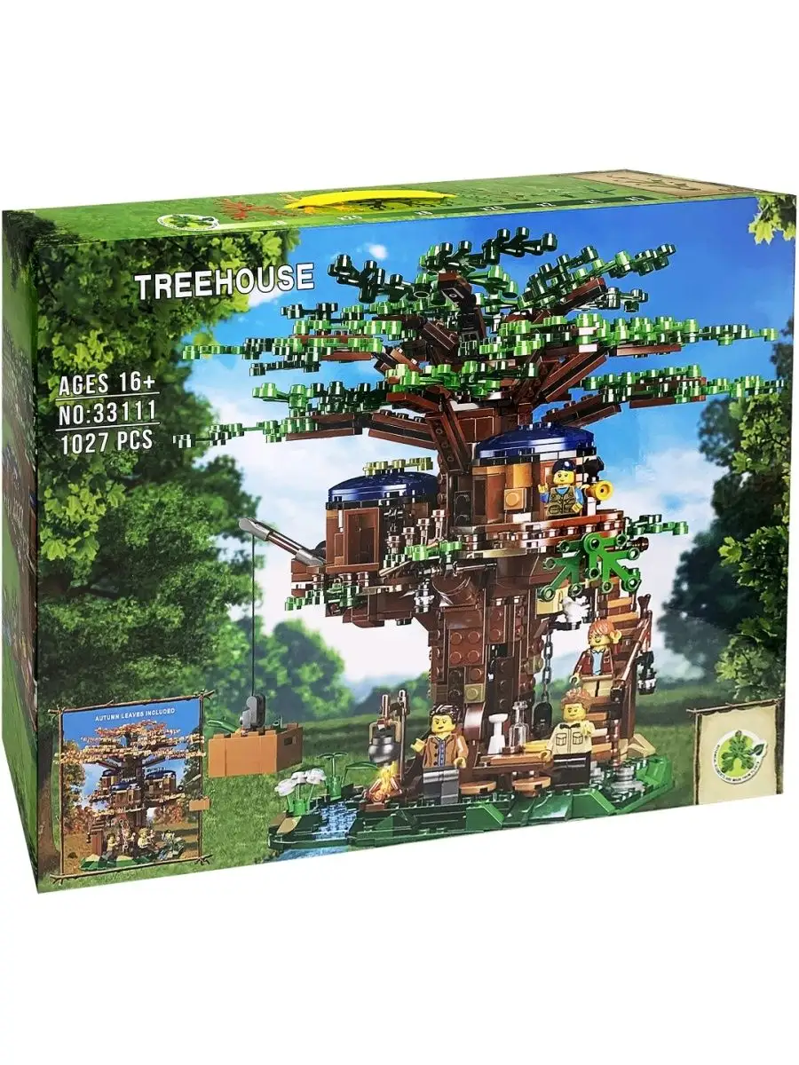 Конструктор Creator Tree House Домик на дереве аналог LEGO Конструируй и  Собирай 123655333 купить в интернет-магазине Wildberries