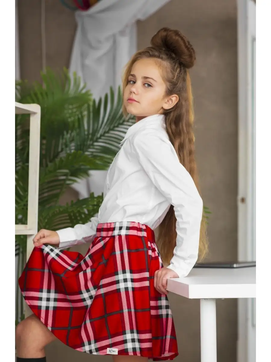 Юбка школьная в клетку Frey Love Kids 123656735 купить за 638 ₽ в  интернет-магазине Wildberries