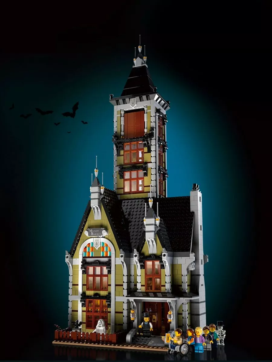 Конструктор Дом с привидениями Haunted House LEGO 123663116 купить за 10  848 ₽ в интернет-магазине Wildberries