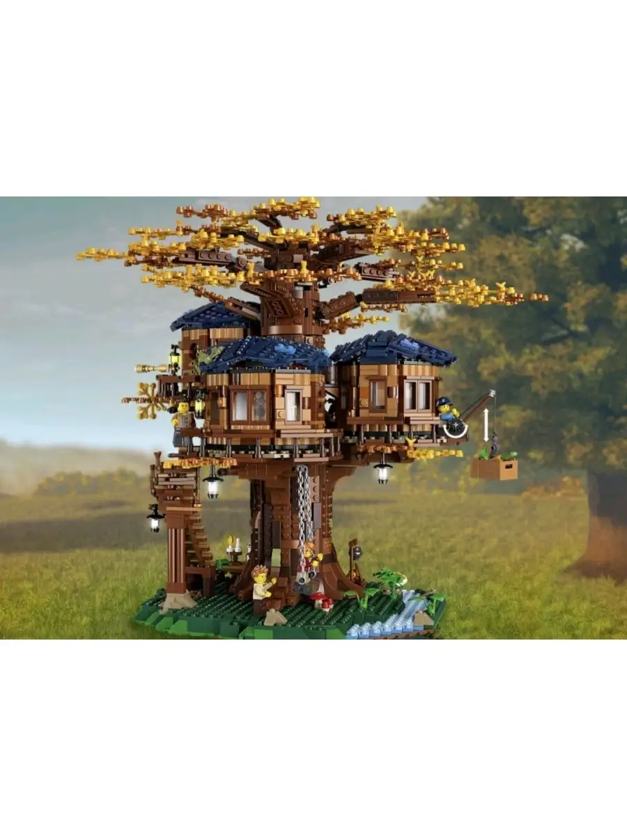 Конструктор Креатор Creator Ideas TreeHouse Домик на дереве LEGO 123663127  купить в интернет-магазине Wildberries