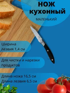 Нож для чистки овощей маленький ZATERIA 123711963 купить за 192 ₽ в интернет-магазине Wildberries